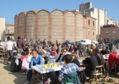 Èxit de la 12a calçotada de la CUP Mataró per la sobirania alimentària