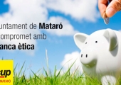 La CUP aconsegueix el compromís de l’Ajuntament de Mataró amb la banca ètica